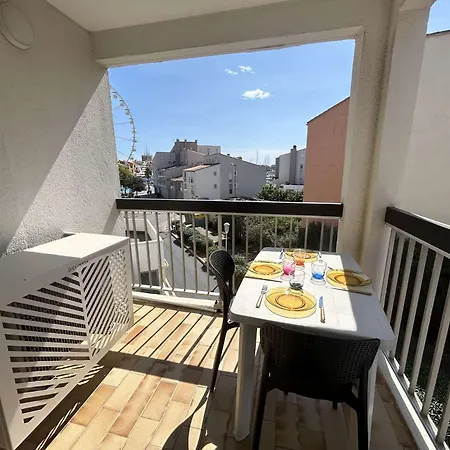 Appt 3 Pieces 4 Couchages Cap D'agde Ct121-022 * آجد