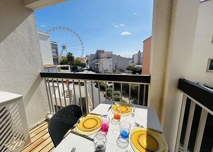 Appt 2 Couchages Cap D'agde Ct121-022 *